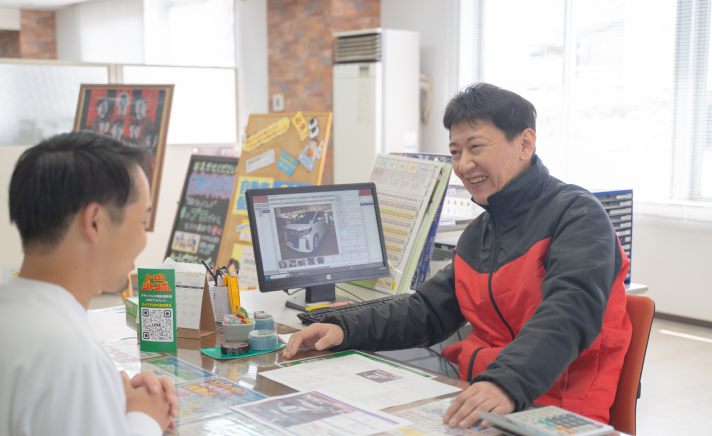 中古車販売の仕事